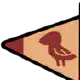 Sparrow scouts flag